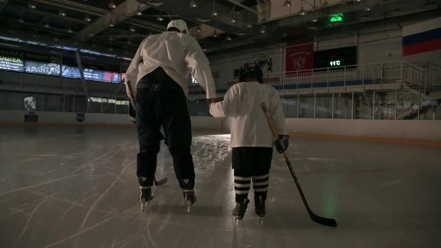 Adult hockey brings to the ice a little hockey player