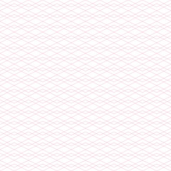 Abstract geometric pattern seamless with pink square lines on a white background.
