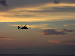 Fototapeta na wymiar rescue helocopter