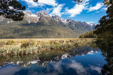 lake in the mountains