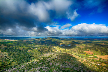 Paisaje de una preciosa naturaleza