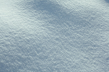 Winter white snow surface