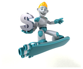 Robot - 3D Illustration