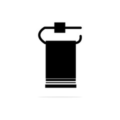 towel Icon. Vector concept illustration for design.