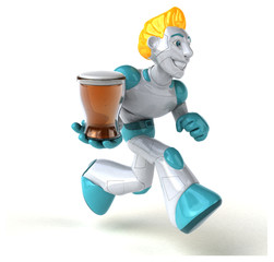 Robot - 3D Illustration