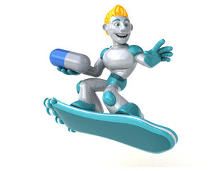 Robot - 3D Illustration