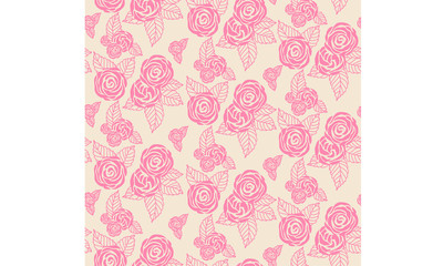 Floral Print Seamless