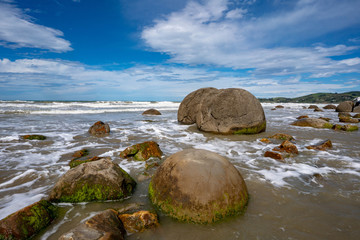 rocks on the beach