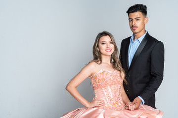 Teen Girls At Quinceanera © Rob