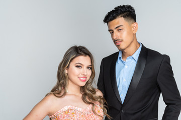 Teen Girls At Quinceanera