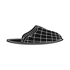 Isolated object of shoe and footwear icon. Collection of shoe and foot stock vector illustration.
