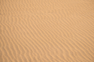 Sand of a beach with line pattern