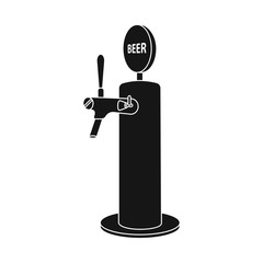 Vector illustration of pub and bar icon. Set of pub and interior stock symbol for web.