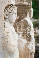 Carved Stone in Ephesus