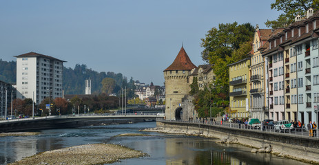 Historic city center of Lucerne, Switzerland