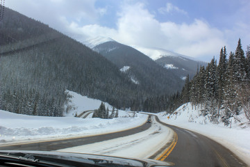 winter road