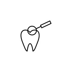 dental care icon vector illustration