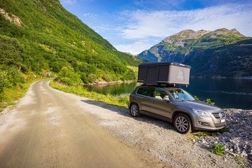 Mit dem Auto durch Norwegen