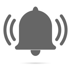 Bell symbol icon. Vector. - Vector