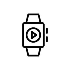 Smart watch icon