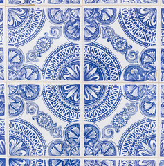 Hand made tiles in Portugal
