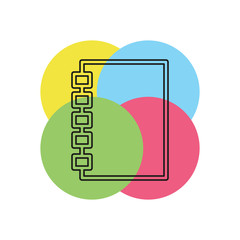 organizer planner book icon