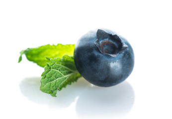 Blueberry. Fresh berries isolated on white background