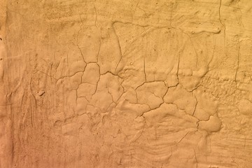 orange aged scratched damaged stucco texture - wonderful abstract photo background