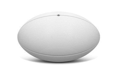 White Rugby Ball