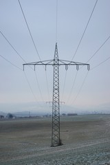 Hochspannungsleitung - Freileitung