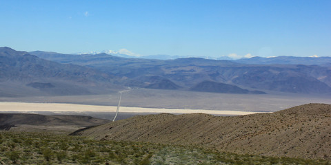 long desert road
