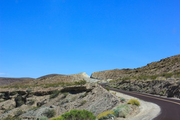 road in mountains