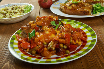 Italiano  Spicy Shoulder Pork Chops