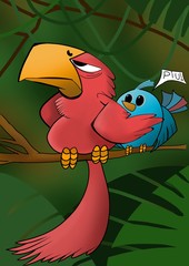 Ave sem paci&ecirc;ncia 