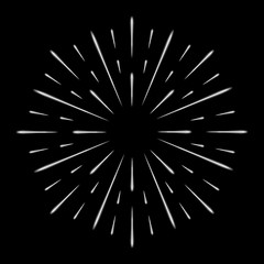 Obraz premium Holiday Firework on night background