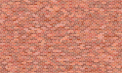 Red brick wall background