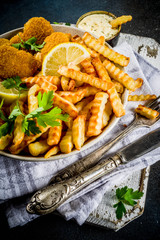 British food, Fish and chips
