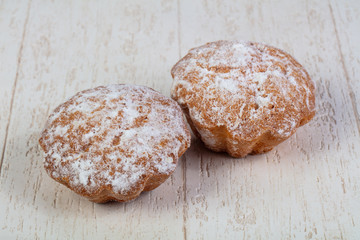 Delicious and sweet muffins