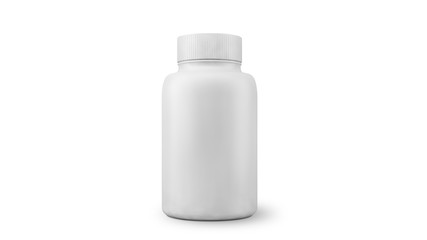 medical pills container mockup