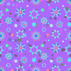 Abstract seamless background of abstract patterns