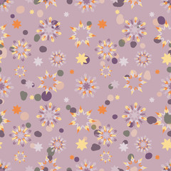 Abstract seamless background of abstract patterns
