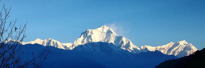 Keuken foto achterwand Dhaulagiri Himalayian scenic of Dhaulagiri, Nepal 