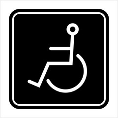 Access Icon Design (Disabled Handicap Symbol)
