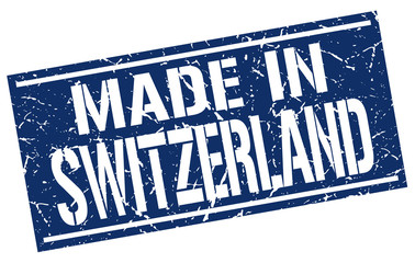 made in Switzerland stamp