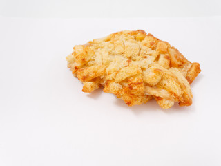 ruddy bread poultry meat metropolitan in crackers.