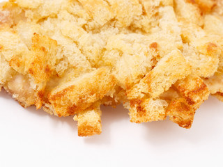 ruddy bread poultry meat metropolitan in crackers.
