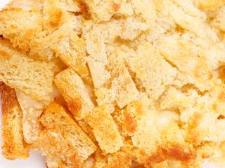 ruddy bread poultry meat metropolitan in crackers.