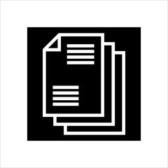 Sheet Icon, Document Icon, Paper Icon