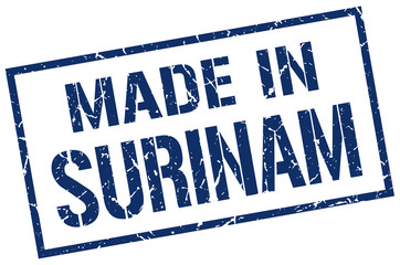 made in Surinam stamp