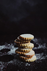 Stack of cookies 